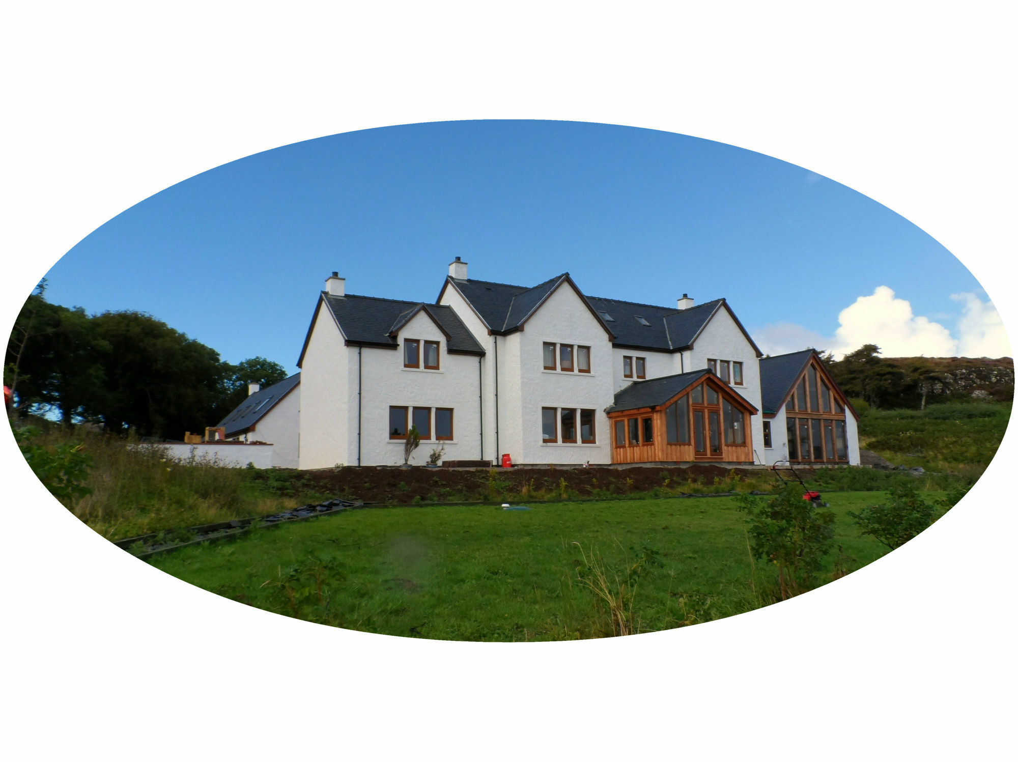 Bed and Breakfast Redwood House Greshornish Exterior foto